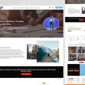 saas website design dashboard ui