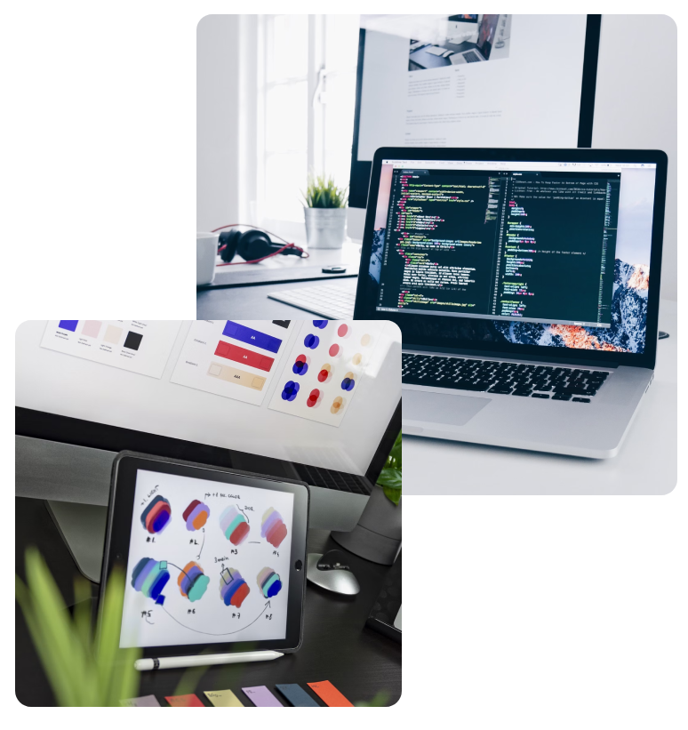 Branding, Graphic and Website design services.