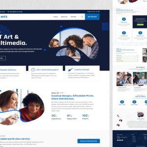 Website design trends for 2026 featuring clean layouts, bold typography, and modern UI elements